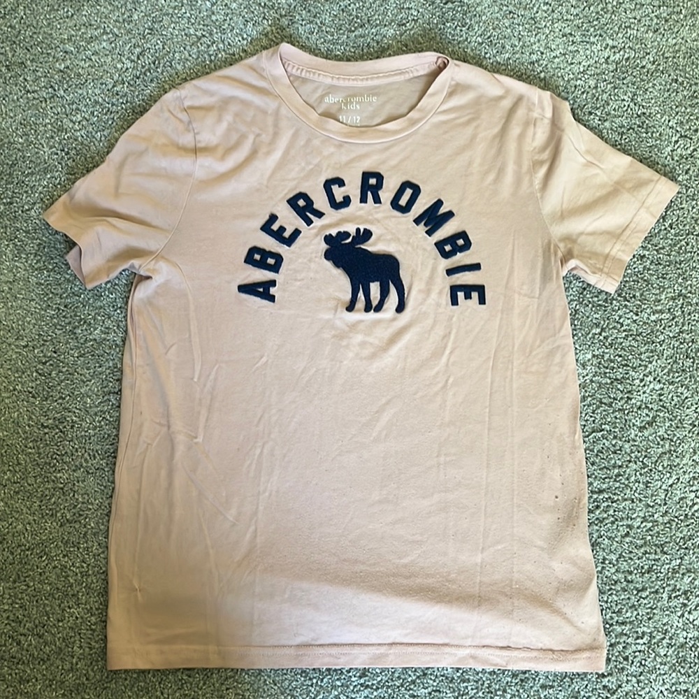 Pink Abercrombie Kids T shirt